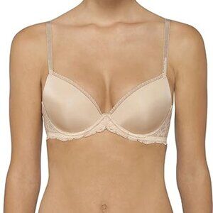 **Calvin Klein** Seductive Comfort Lace Push-Up Demi Bra 36C NWOT